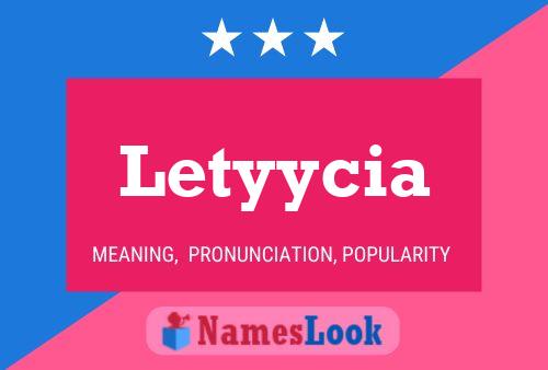 Letyycia Namensposter