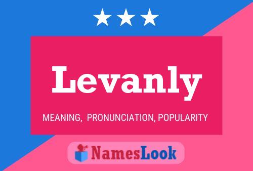 Levanly Namensposter