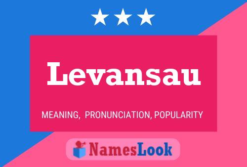 Levansau Namensposter