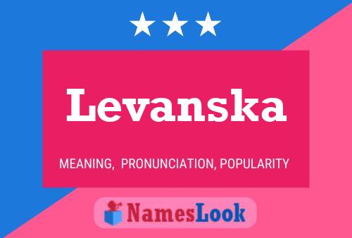 Levanska Namensposter