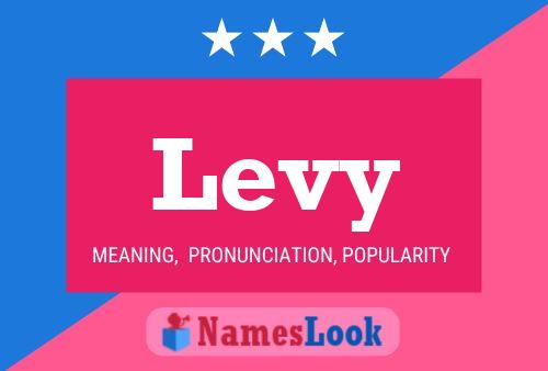 Levy Namensposter