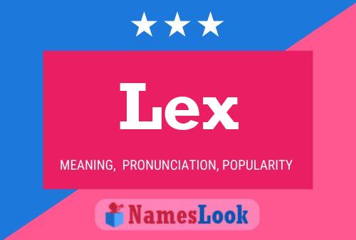 Lex Namensposter