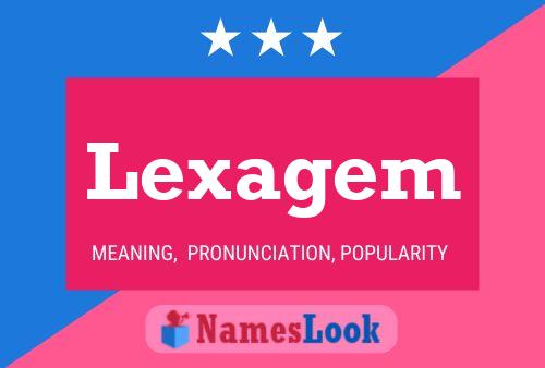 Lexagem Namensposter