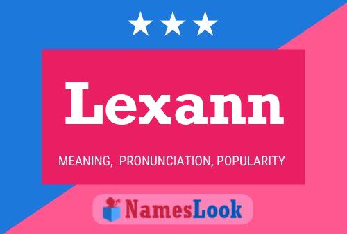 Lexann Namensposter