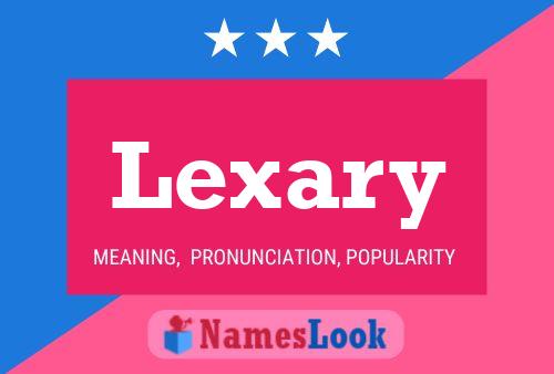 Lexary Namensposter