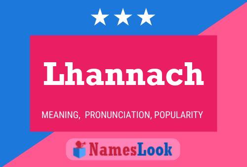 Lhannach Namensposter