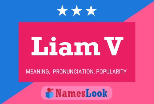 Liam V Namensposter