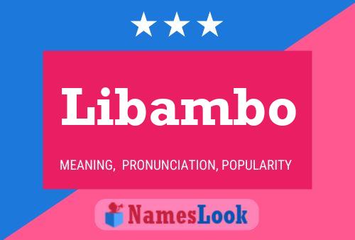 Libambo Namensposter