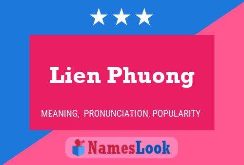 Lien Phuong Namensposter