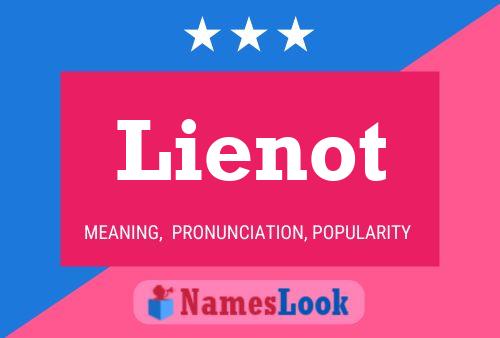 Lienot Namensposter