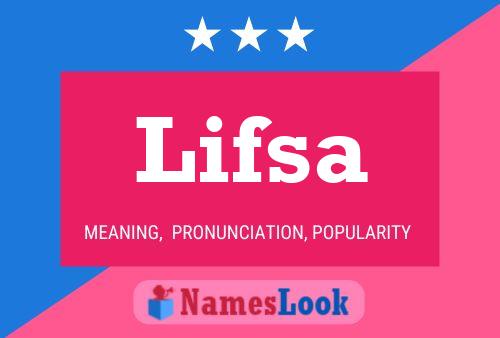 Lifsa Namensposter