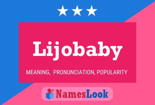 Lijobaby Namensposter