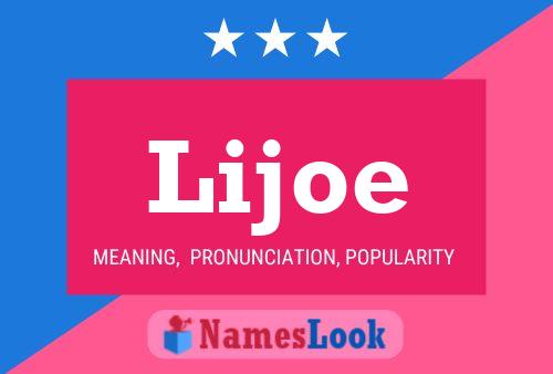 Lijoe Namensposter