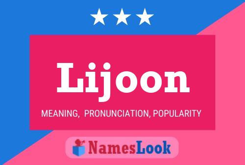 Lijoon Namensposter