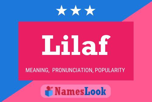 Lilaf Namensposter