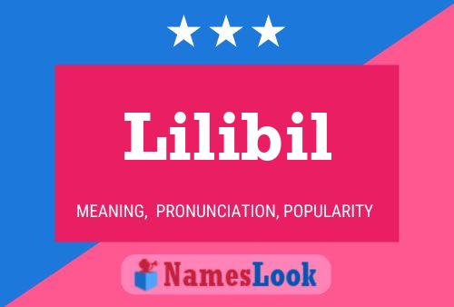 Lilibil Namensposter