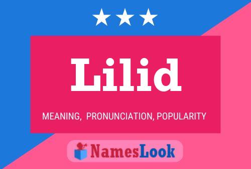 Lilid Namensposter