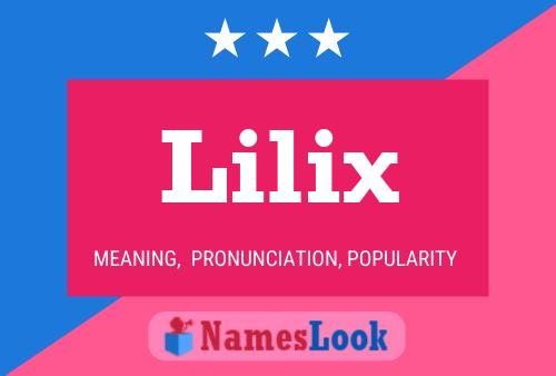 Lilix Namensposter