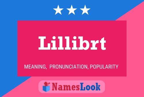 Lillibrt Namensposter