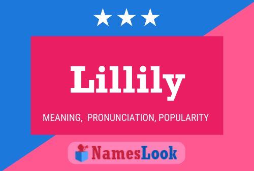 Lillily Namensposter