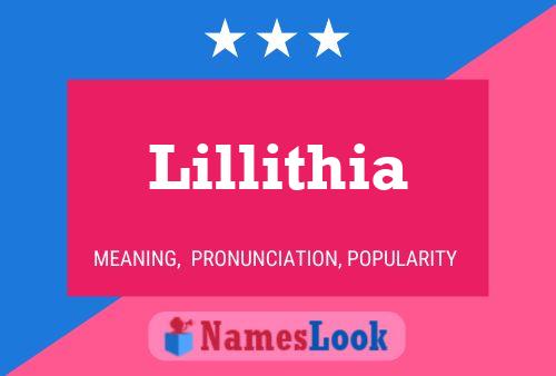 Lillithia Namensposter