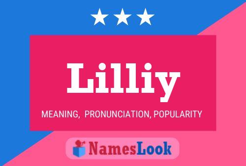 Lilliy Namensposter