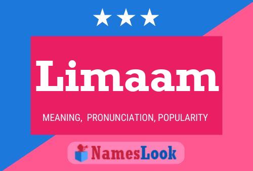 Limaam Namensposter