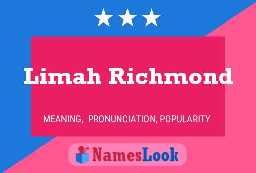 Limah Richmond Namensposter