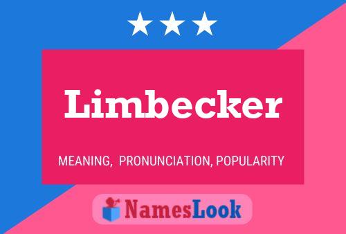 Limbecker Namensposter