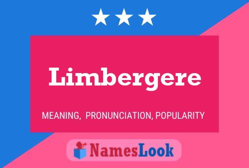 Limbergere Namensposter