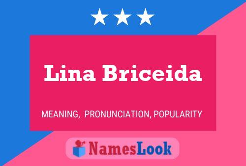 Lina Briceida Namensposter