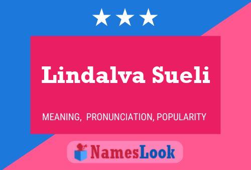 Lindalva Sueli Namensposter