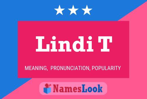 Lindi T Namensposter