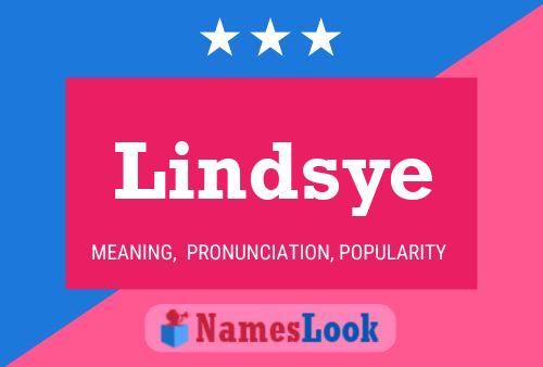 Lindsye Namensposter