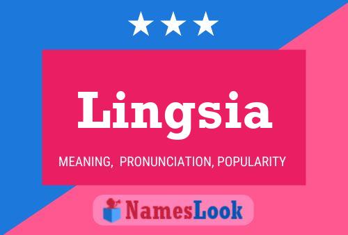 Lingsia Namensposter