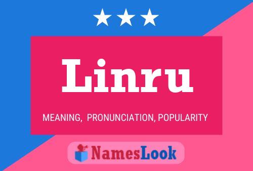 Linru Namensposter