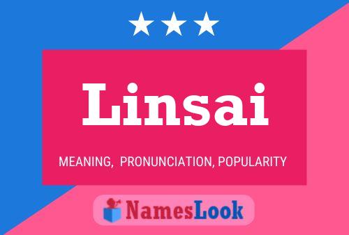 Linsai Namensposter