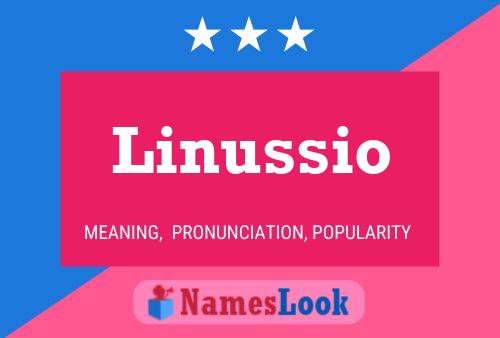 Linussio Namensposter