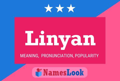 Linyan Namensposter