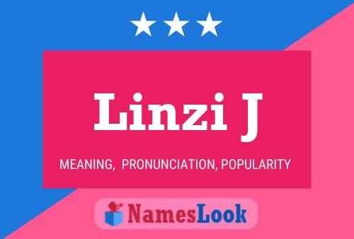 Linzi J Namensposter