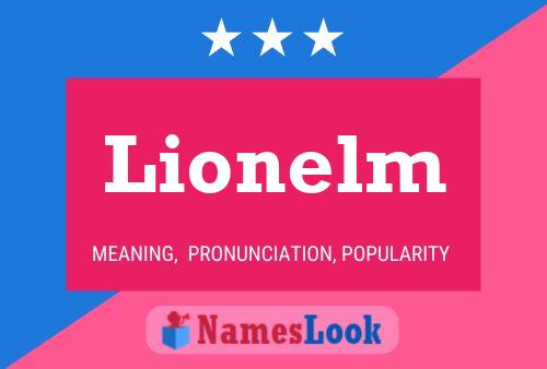 Lionelm Namensposter