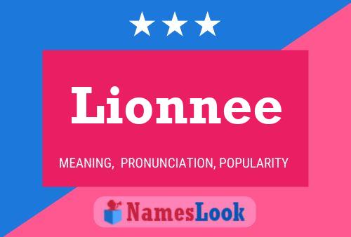 Lionnee Namensposter