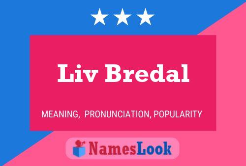 Liv Bredal Namensposter