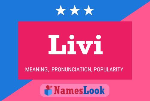 Livi Namensposter