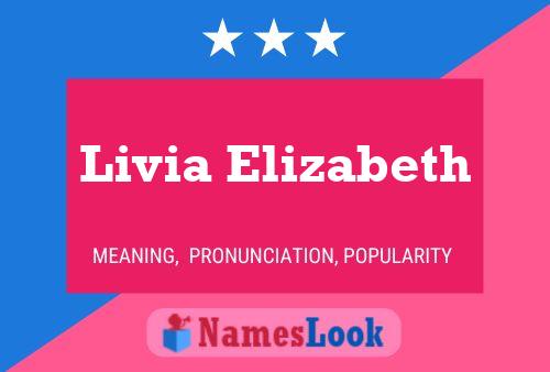 Livia Elizabeth Namensposter