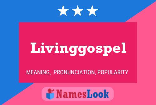 Livinggospel Namensposter