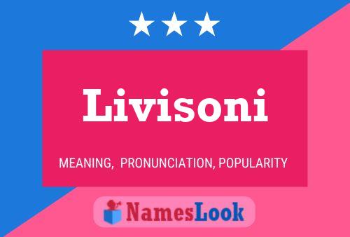 Livisoni Namensposter