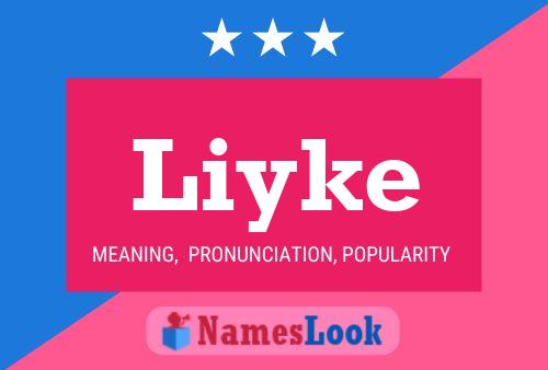 Liyke Namensposter