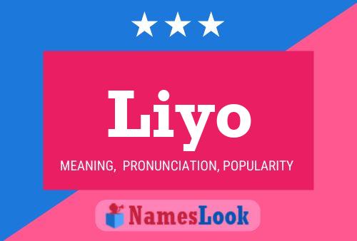 Liyo Namensposter