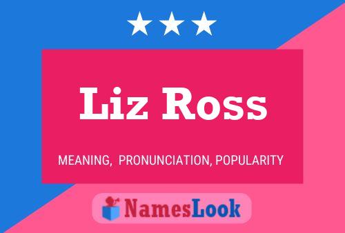 Liz Ross Namensposter